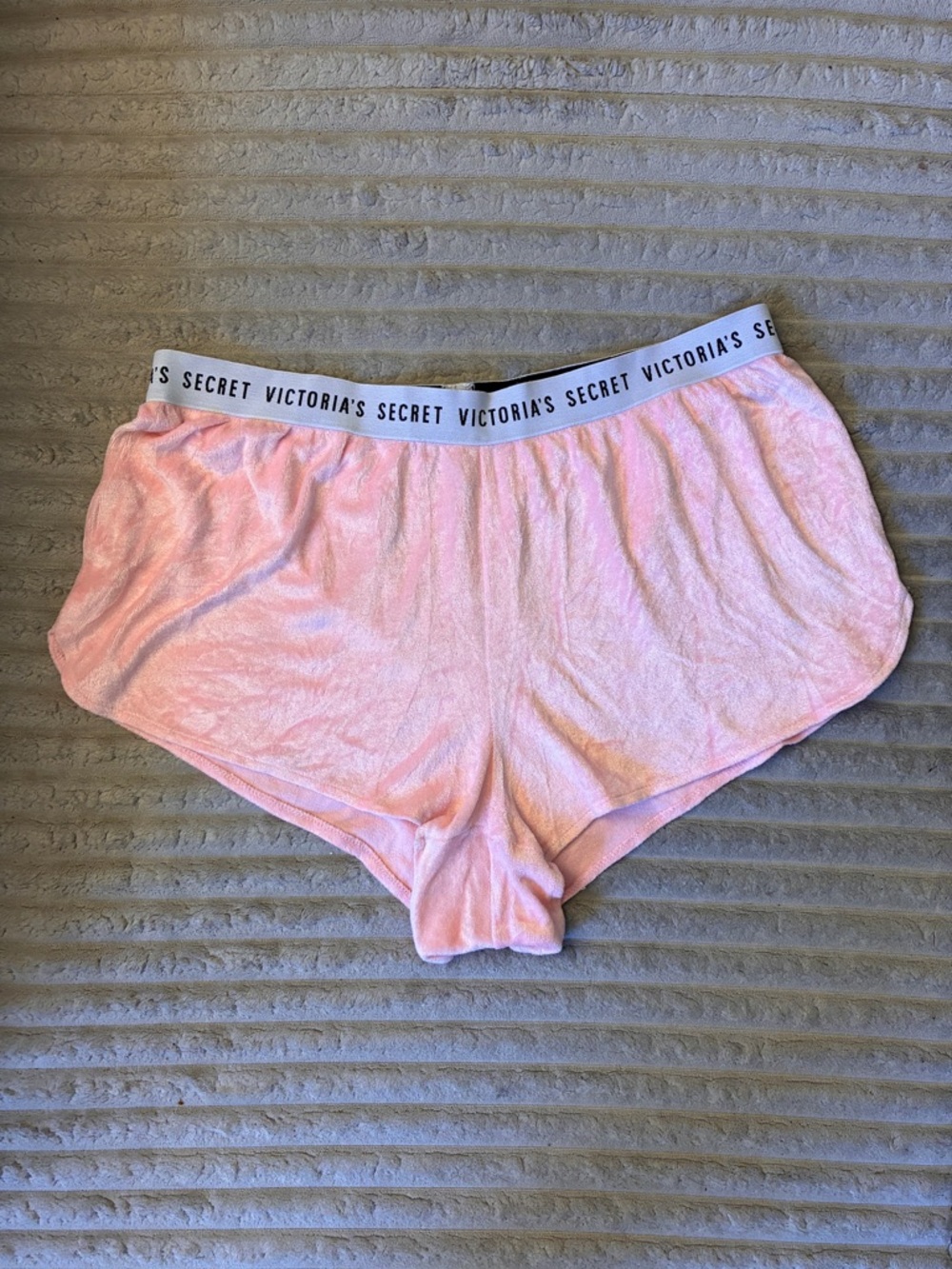 Victoria's Secret Baby Pink Buttery Soft  Lounge Shorts with Logo Waistband